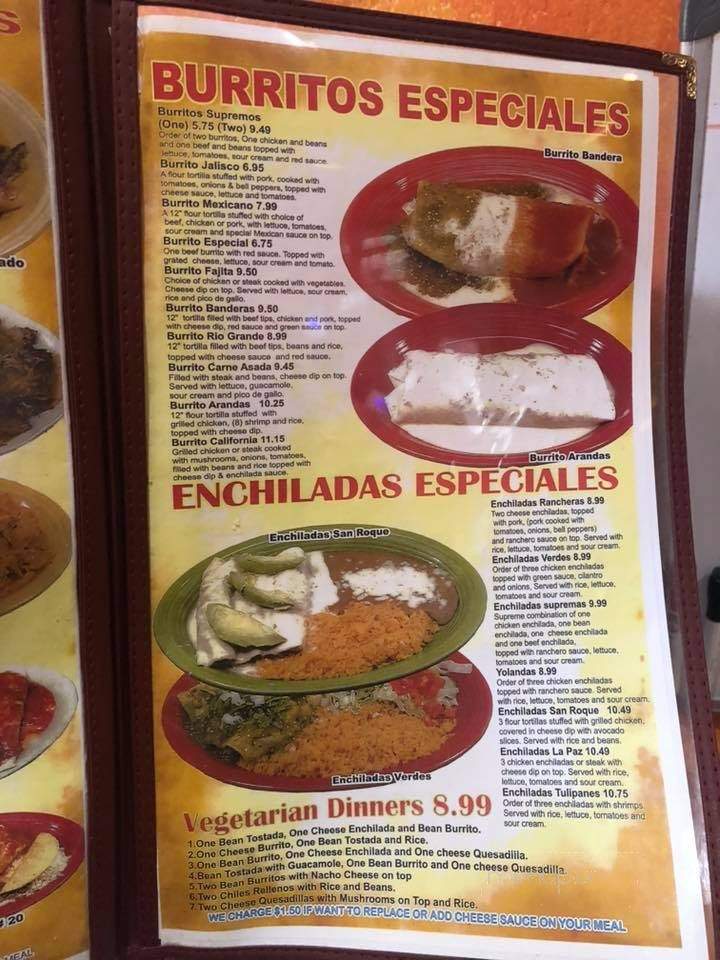 El Dorado Mexican Restaurant - Raymore, MO menu_pic