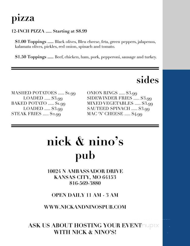 Nick and Nino's Pub - Kansas City, MO