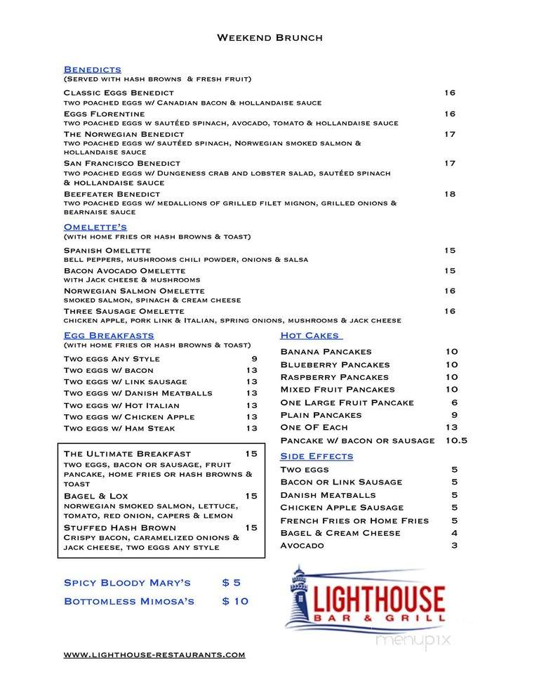 Lighthouse Bar & Grill - Mill Valley, CA