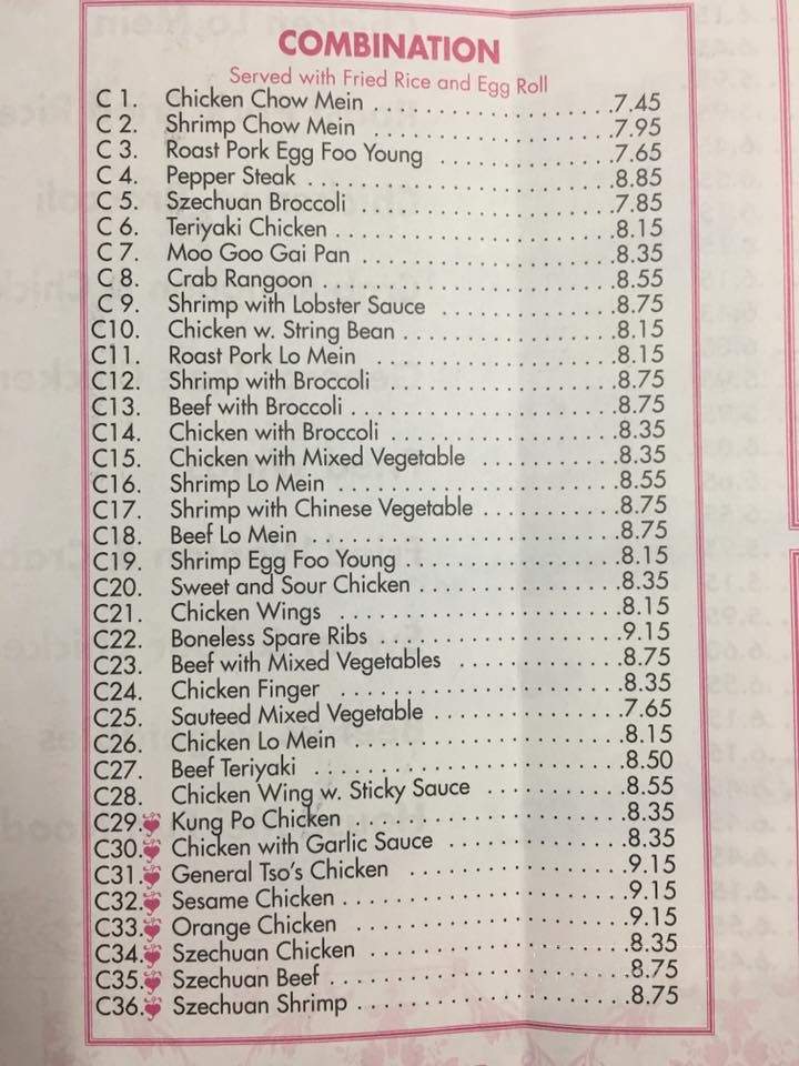 China Taste - Warwick, RI menu_pic