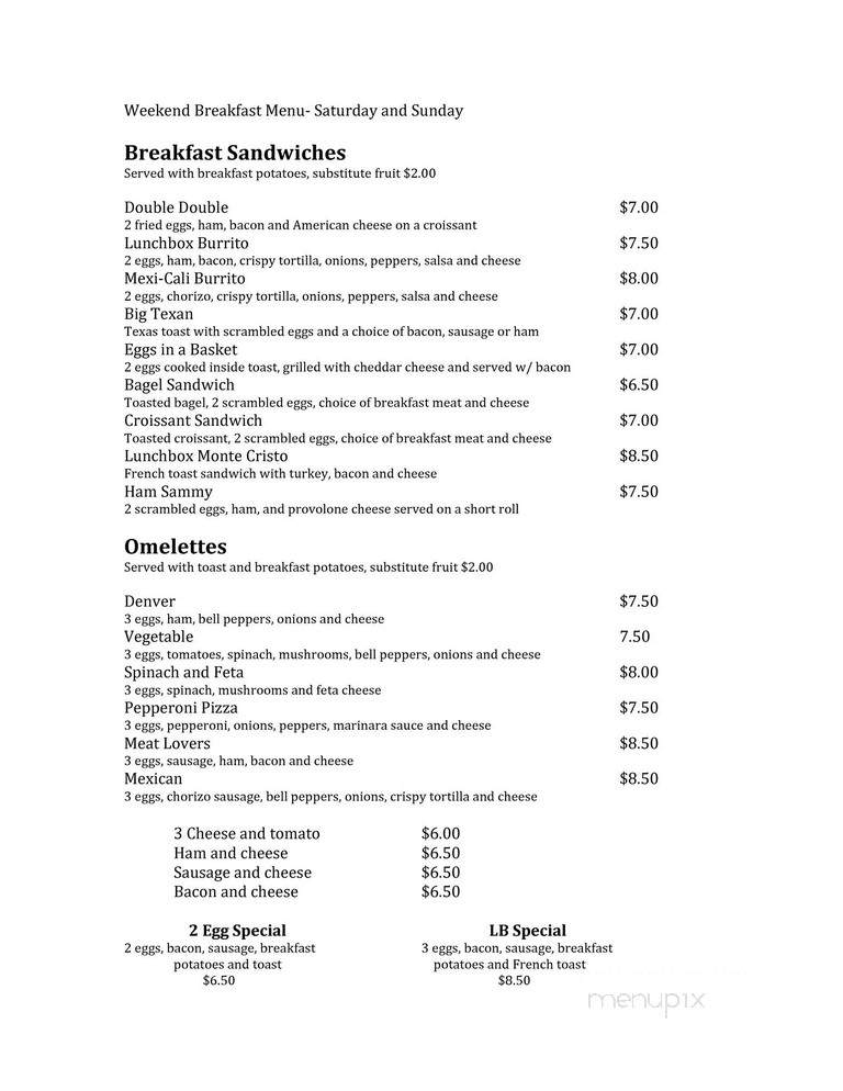 The Lunchbox Cafe - West Chester, PA