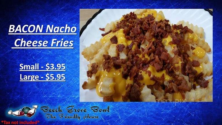 Beech Grove Bowl - Beech Grove, IN menu_pic