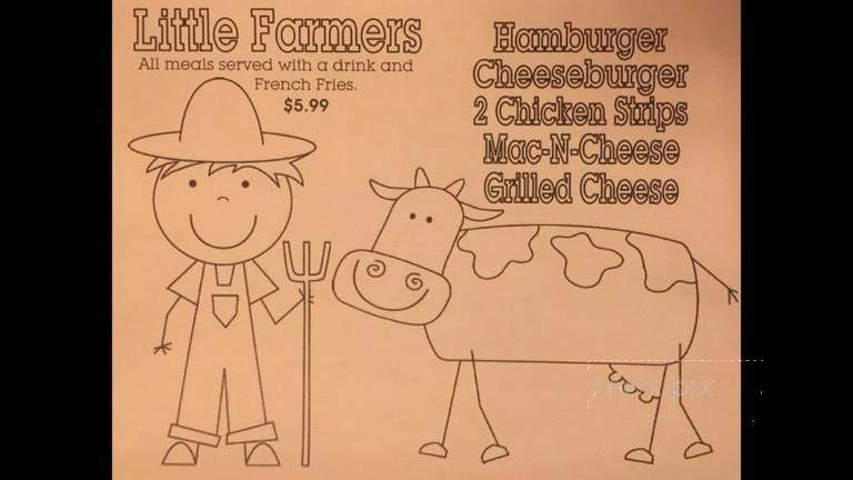 The Barn - Burrton, KS menu_pic