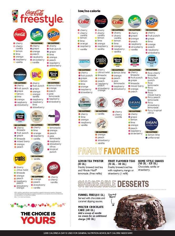 Beef 'O' Brady's - Tampa, FL menu_pic