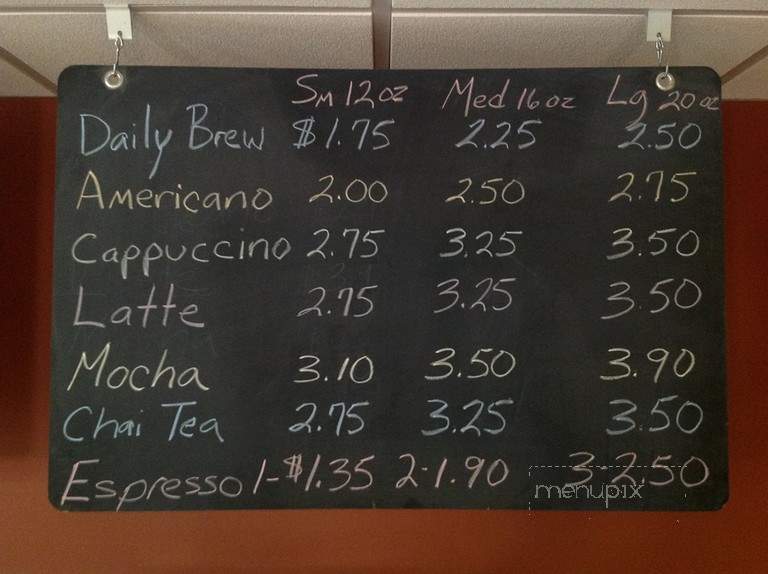 Sharing Peace Cafe - Fort Wayne, IN menu_pic