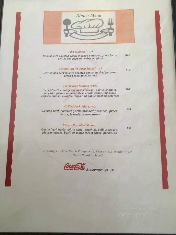 Mama Chucha's Cafe - Crawfordville, GA menu_pic