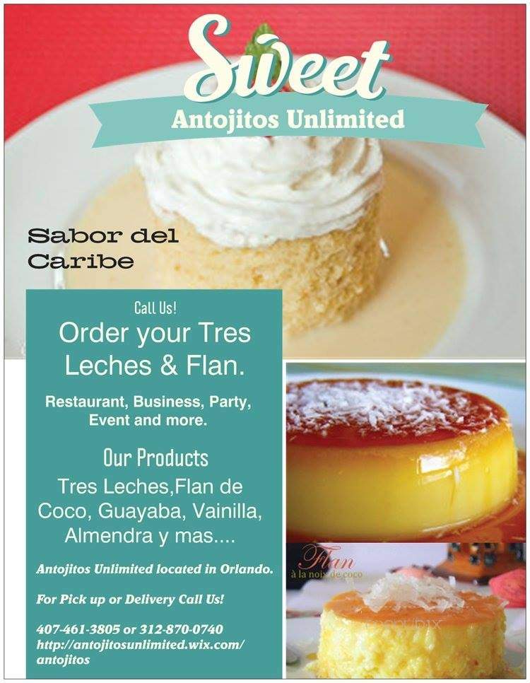 Antojitos Unlimited - Orlando, FL menu_pic