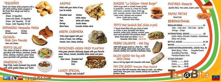 Teq-A-Bite Restaurant - Kissimmee, FL menu_pic