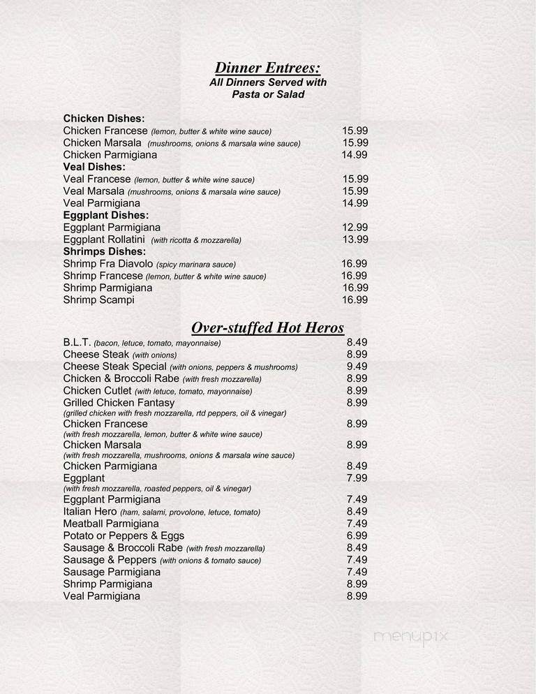 Via Ponte Pizzeria Corp - Staten Island, NY menu_pic