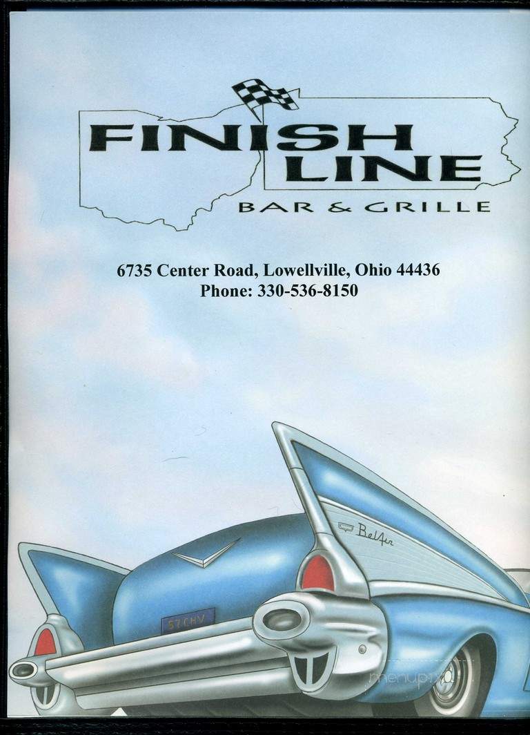 The Finish Line Bar & Grill - Lowellville, OH