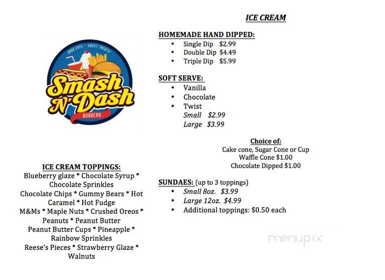 Smash N' Dash Burgery - Laurel, DE