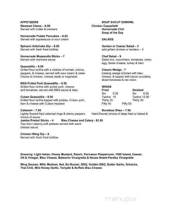 Bo Brothers - Wyoming, PA menu_pic