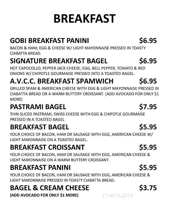 Desert Deli - Lancaster, CA menu_pic