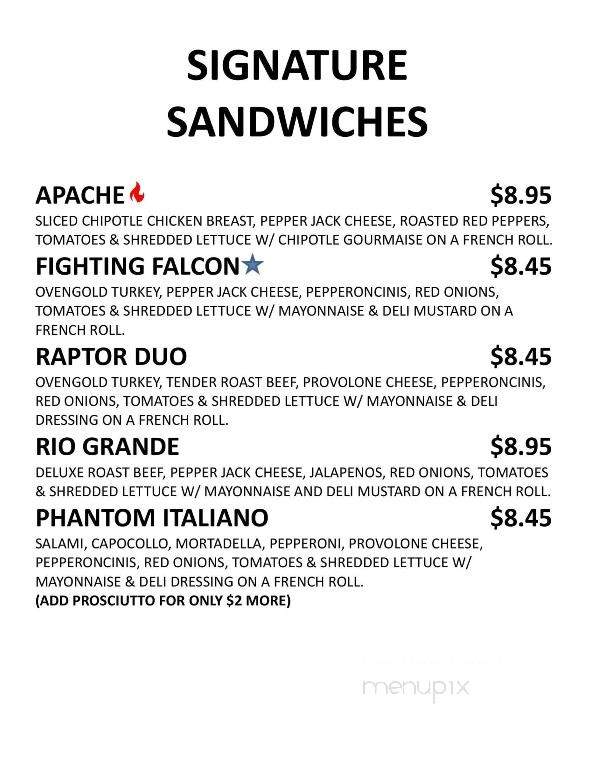 Desert Deli - Lancaster, CA menu_pic