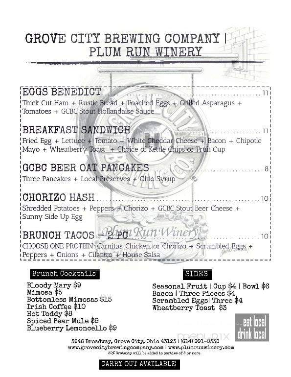 Grove City Brewing - Grove City, OH menu_pic