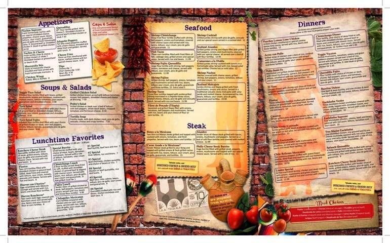 Jalapenos Mexican Restaurante & Bar - Wausau, WI menu_pic