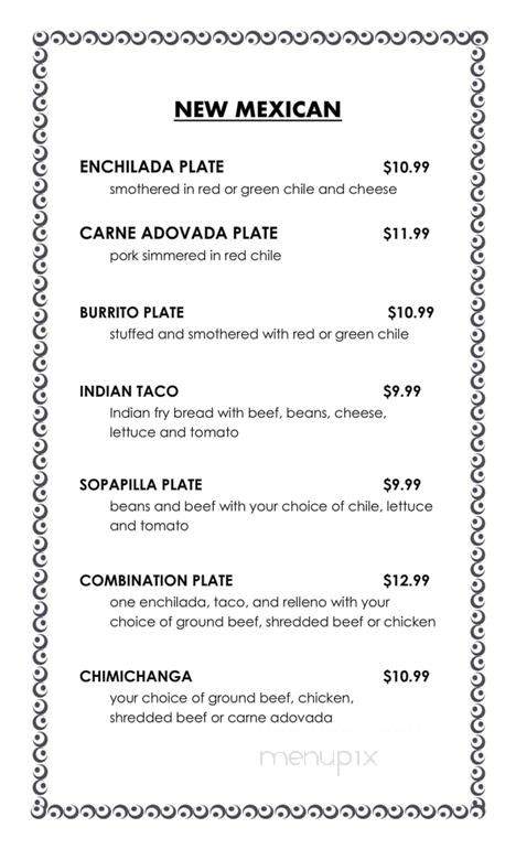 Kiva Cafe - Milan, NM menu_pic