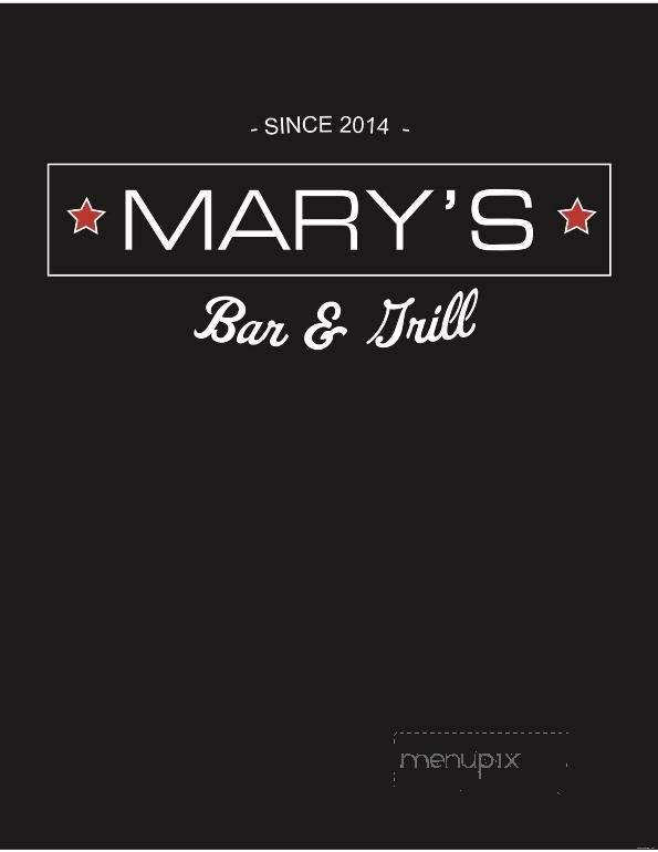 Mary's Burger & A Shake - Longview, WA menu_pic