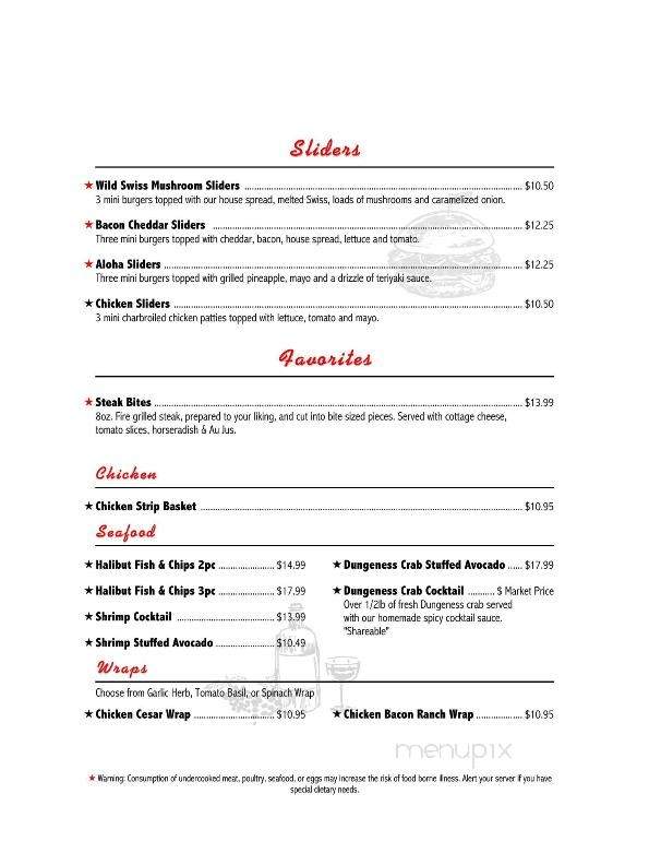 Mary's Burger & A Shake - Longview, WA menu_pic
