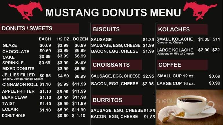 Mustang Donuts - Sweetwater, TX
