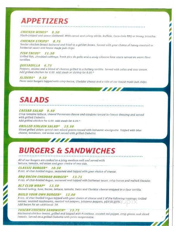 Landings Grill and Lounge - Los Angeles, CA menu_pic