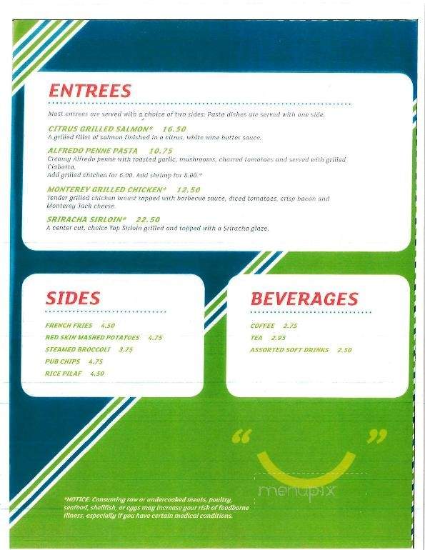Landings Grill and Lounge - Los Angeles, CA menu_pic