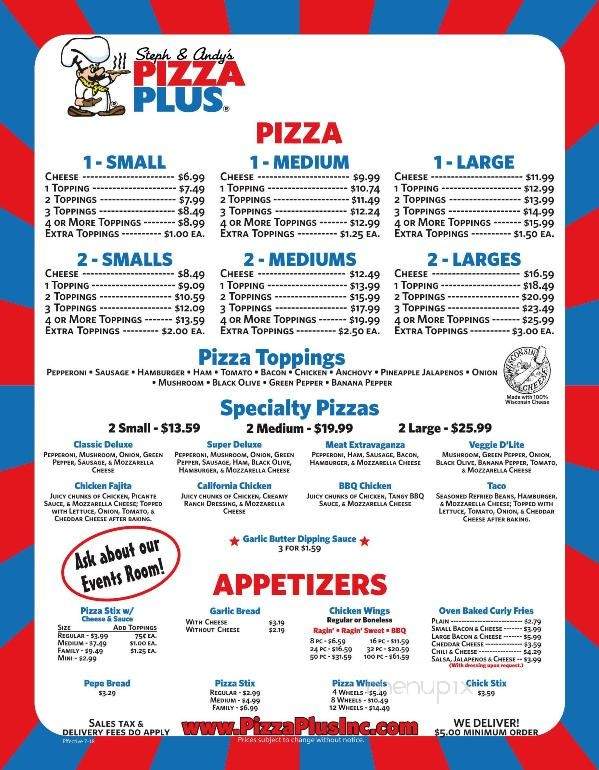 Pizza Plus Of Indian Springs - Kingsport, TN