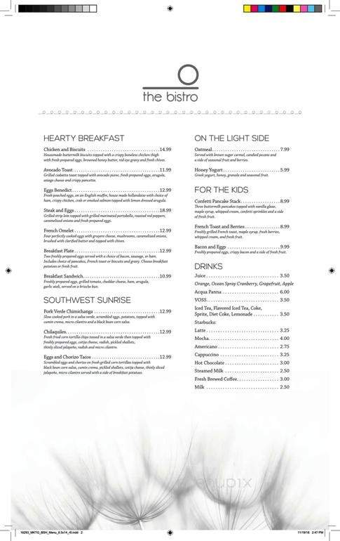 Bear Springs Bistro & Lounge - Highland, CA menu_pic
