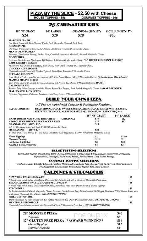 RCs NYC Pizza & Pasta - New Caney, TX