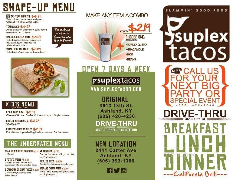 Suplex Tacos - Ashland, KY