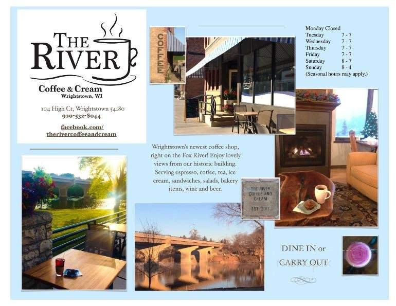 The River Coffee and Cream - Wrightstown, WI