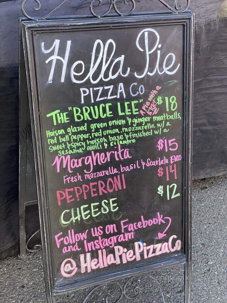 Hella Pie Pizza - Tracy, CA