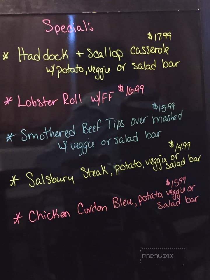 Tracy's Kountry Kitchen - New Sharon, ME menu_pic