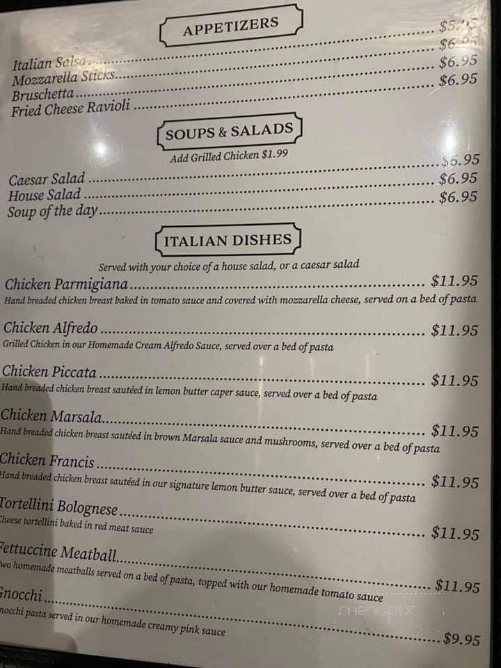 Mo's Gedi Italian Steakhouse - Chanute, KS menu_pic