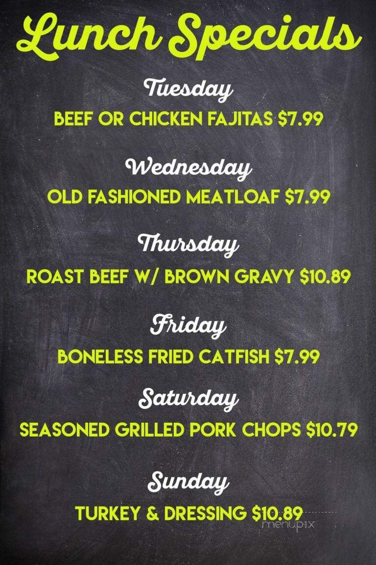 Cooks Truck Center Restaurant - Clovis, NM menu_pic