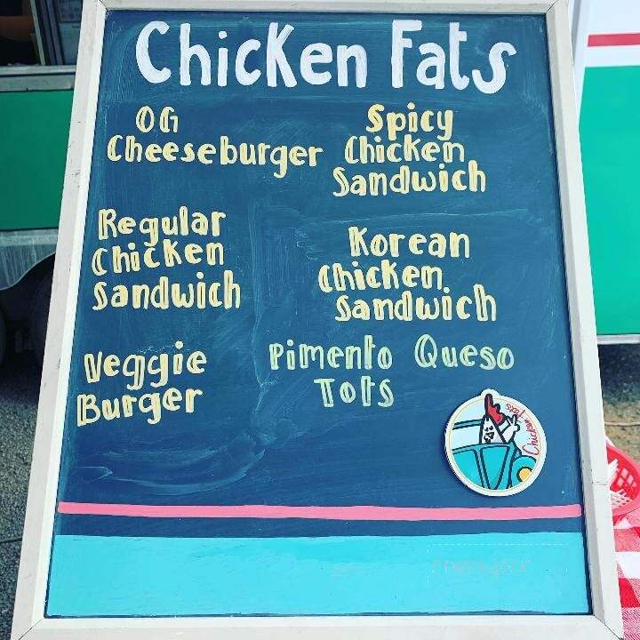 Chicken Fats - Johns Island, SC menu_pic