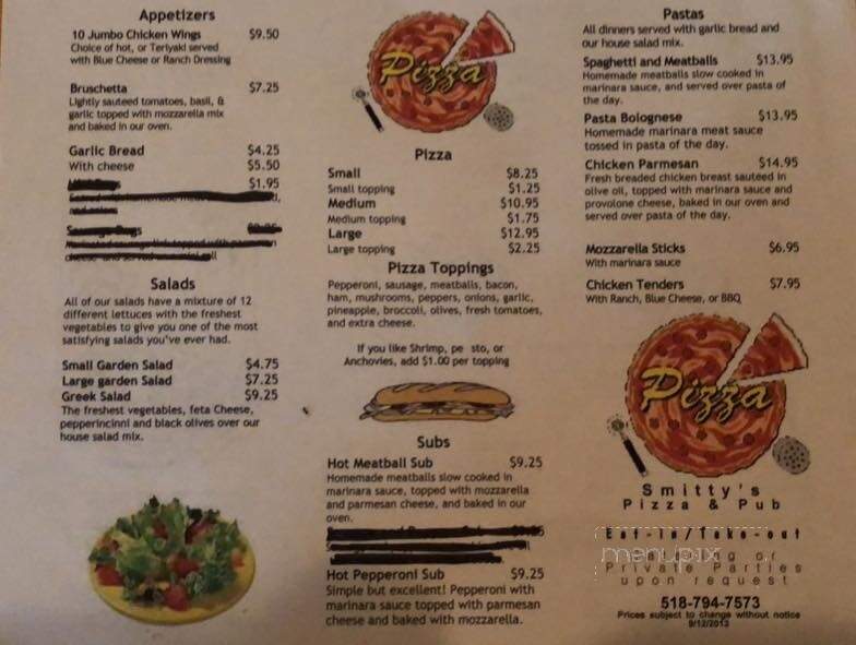 Smitty's Pizza & Subs - New Lebanon, NY