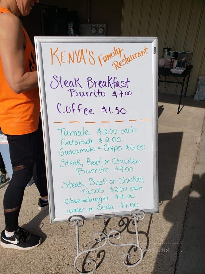 Kenya's Family Restaurant - Clintonville, WI menu_pic