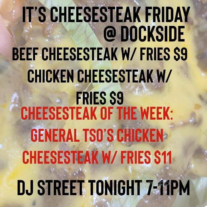 Dockside Pocomoke - Pocomoke City, MD menu_pic