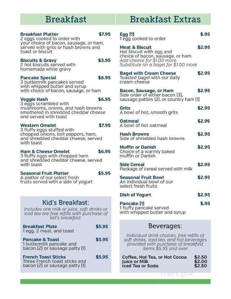 Pickwick Landing State Park - Pickwick Dam, TN menu_pic