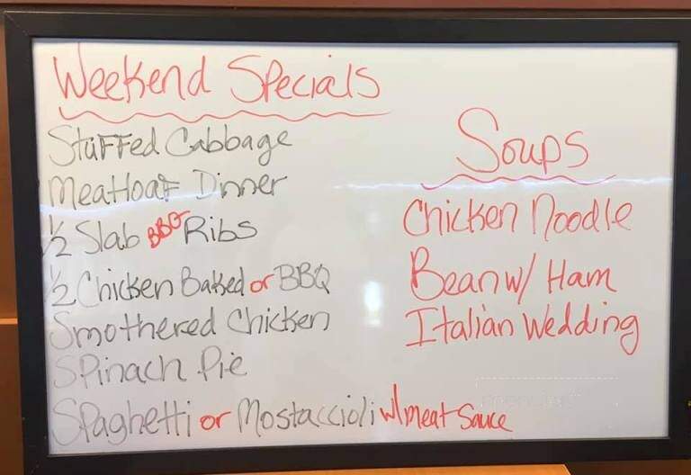 George's Family Restaurant - Trenton, MI menu_pic