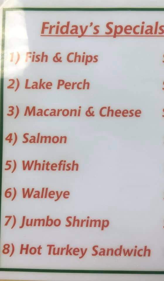 George's Family Restaurant - Trenton, MI menu_pic