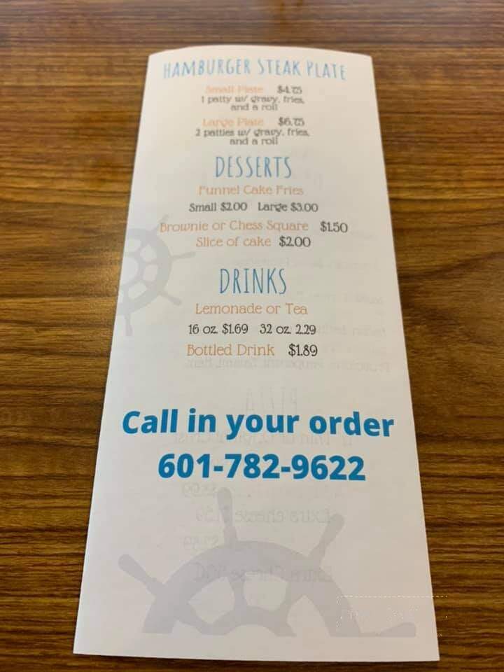 Belly Of The Whale Deli - Raleigh, MS menu_pic