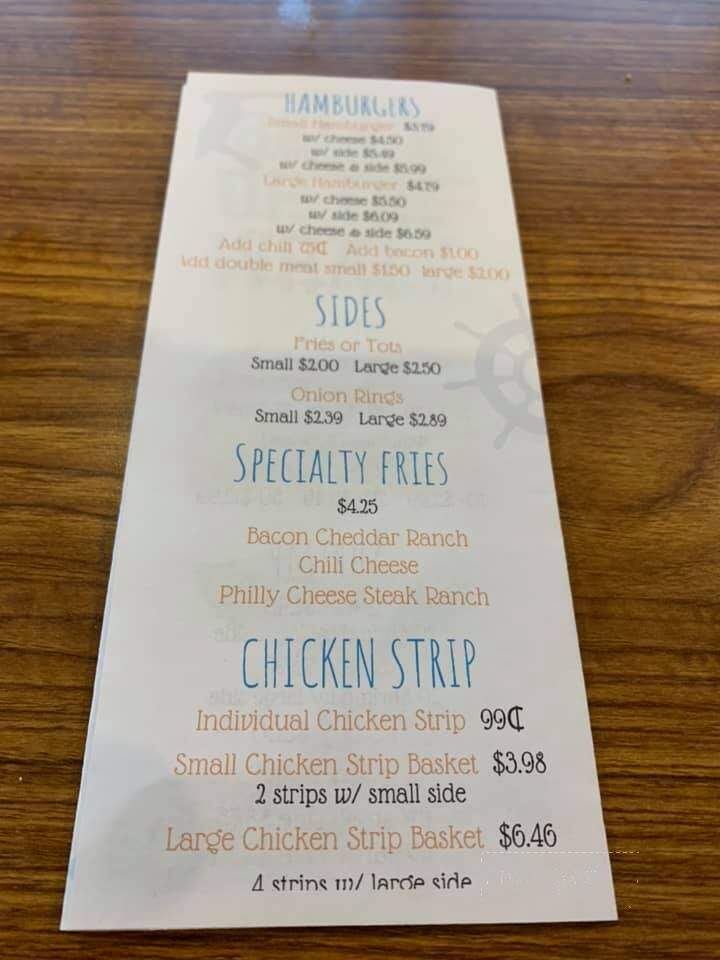 Belly Of The Whale Deli - Raleigh, MS menu_pic