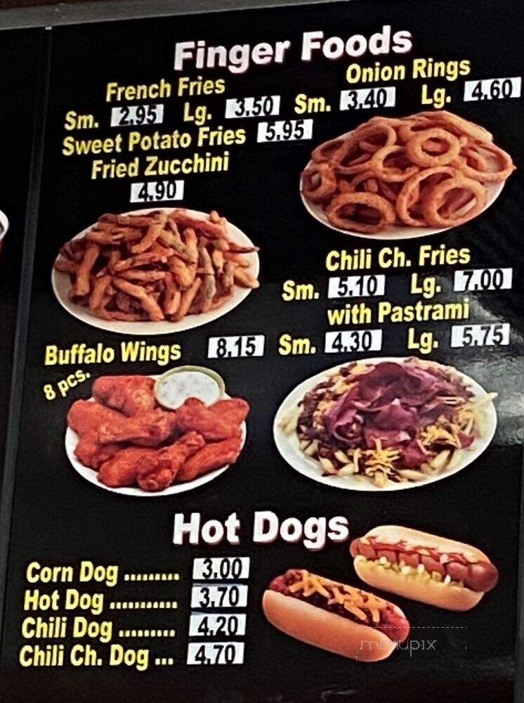 Steve's No 4 Charbroil - Huntington Beach, CA menu_pic