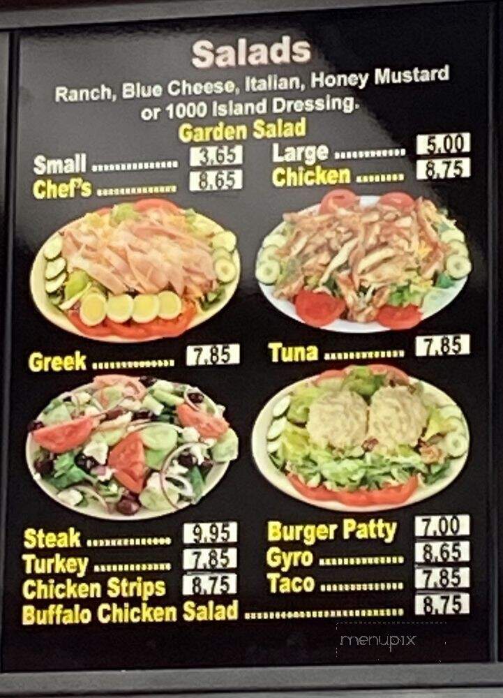 Steve's No 4 Charbroil - Huntington Beach, CA menu_pic