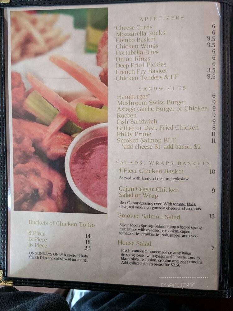 Crab 'n Jack's On the Wolf River - White Lake, WI menu_pic
