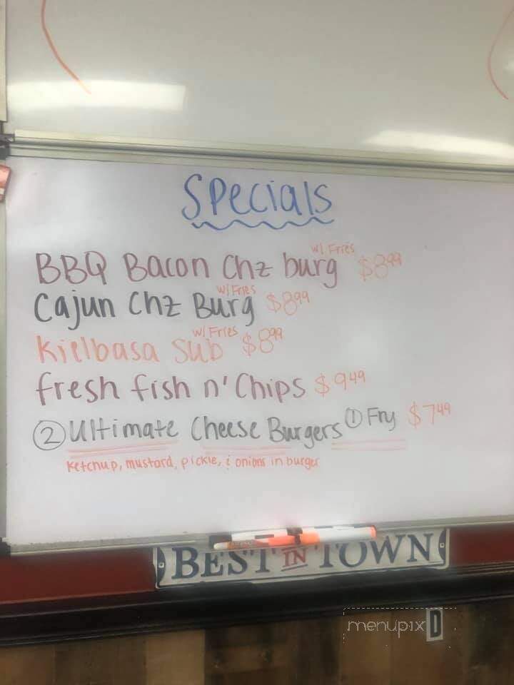 The Burger Barn - Lapeer, MI menu_pic