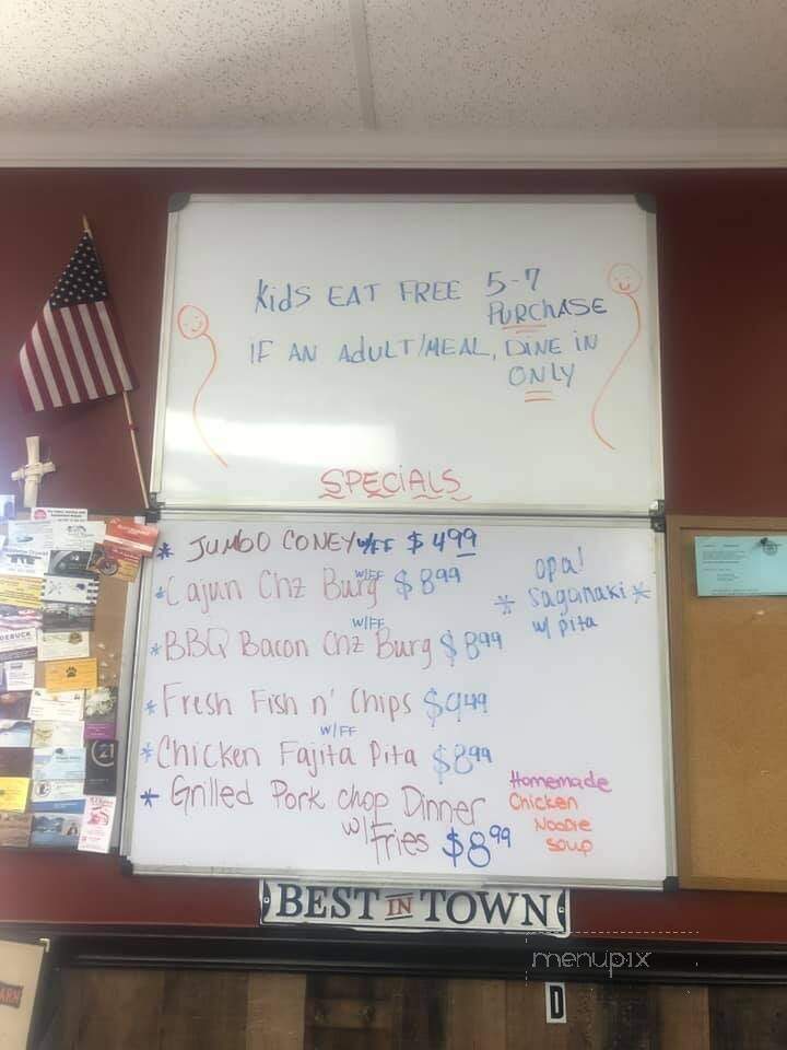 The Burger Barn - Lapeer, MI menu_pic