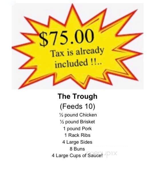 Big H BBQ - Rogersville, TN menu_pic